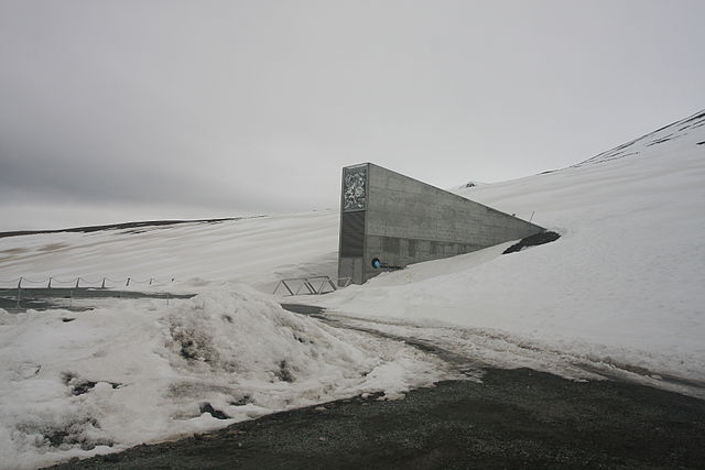Entrance to the Vault at the Svalbard Global Seed Vault